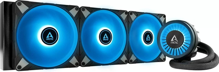 Actual product image Arctic Liquid Freezer III - 420 A-RGB (Black)
