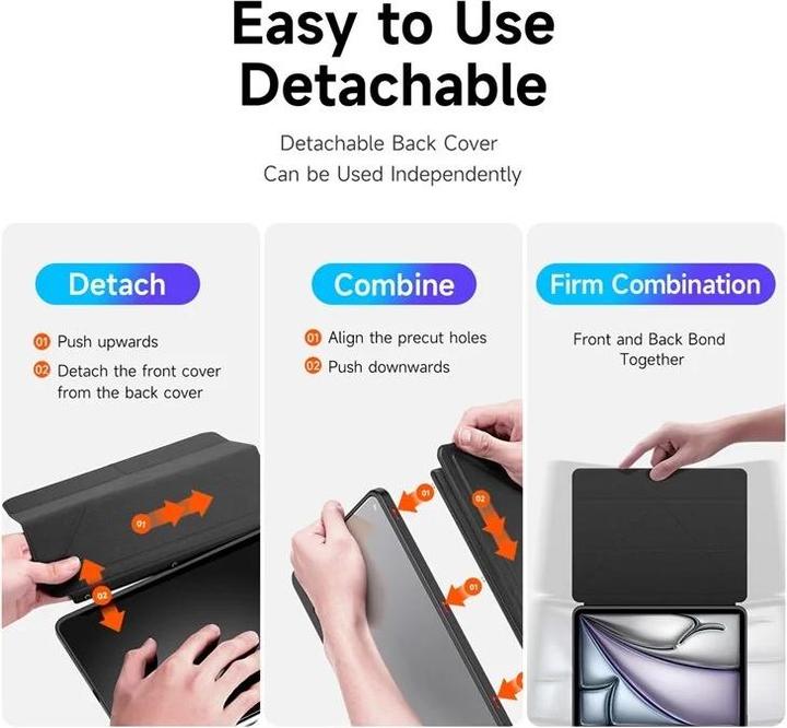 Produktbild Dux Ducis Magi Series Bookover (IPad 9.7 (2018), iPad Air 2020 (4. Gen), IPad 9.7 (2017))
