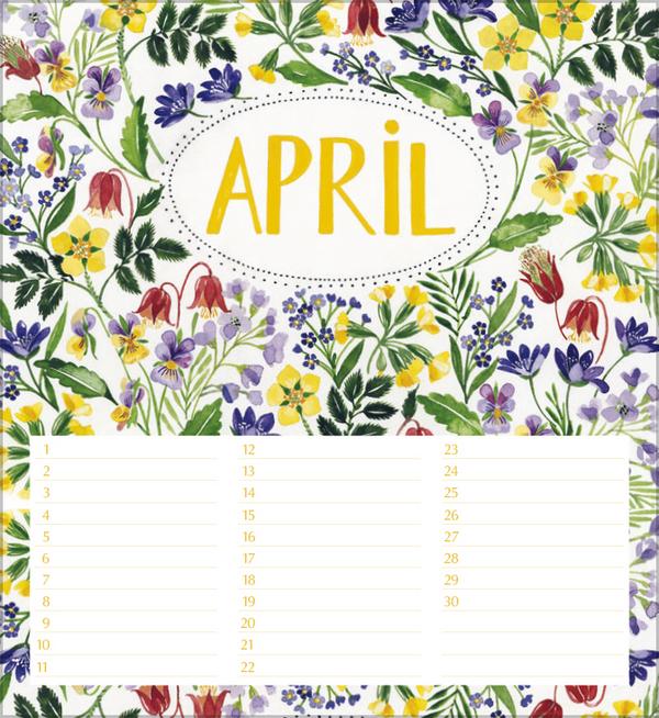 Produktbild Geburtstagskalender Gartenglck