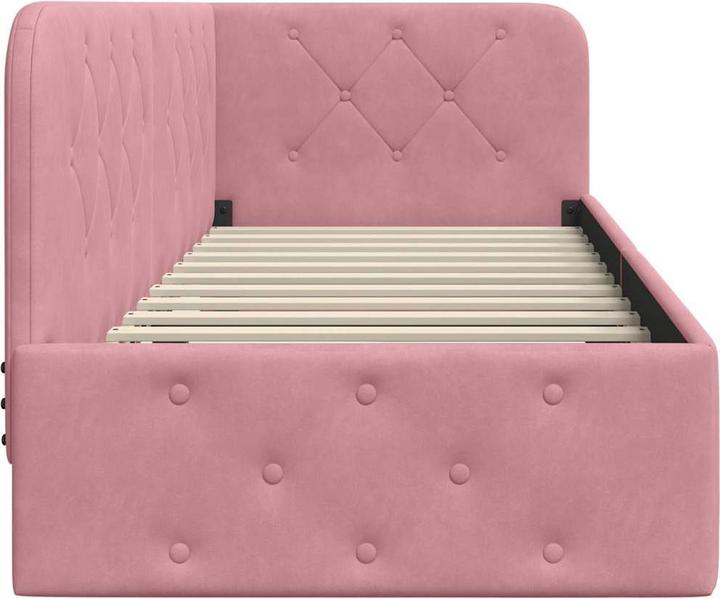 Actual product image vidaXL Eckbettgestell (80 x 200 cm)