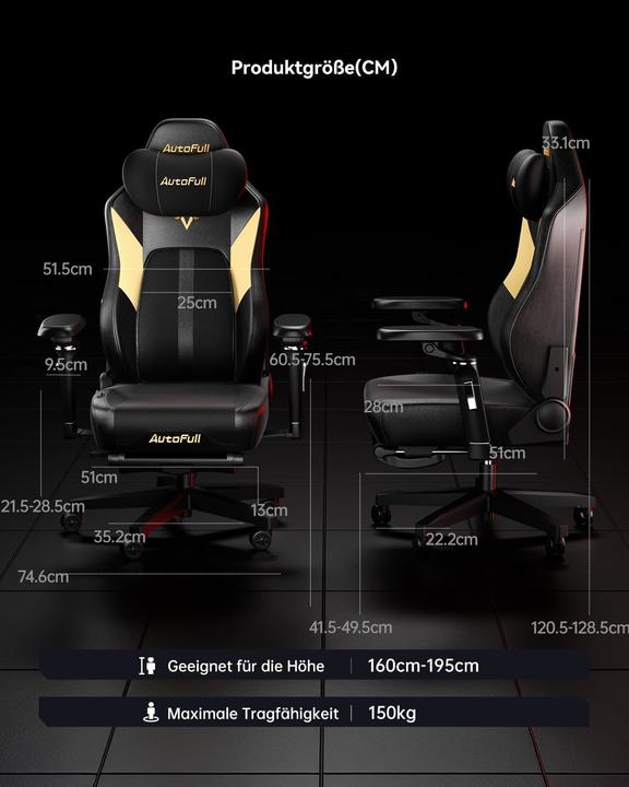 Produktbild AutoFull M6 Ultra Gaming-Stuhl