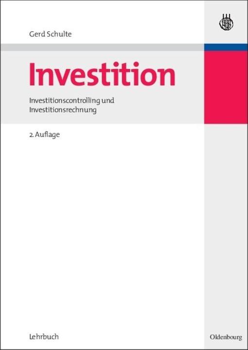 Produktbild Investition (Deutsch, Gerd Schulte, 2007)