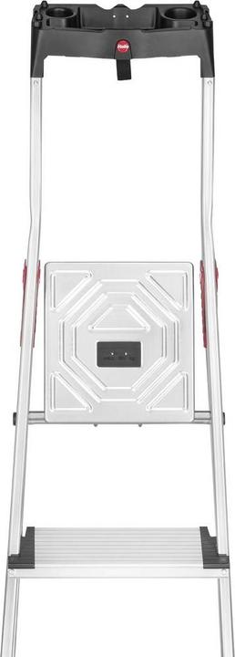 Produktbild Hailo L80 ComfortLine, Alu-Sicherheits-Stehleiter, 4 Stufen (Stehleiter, 150 cm)