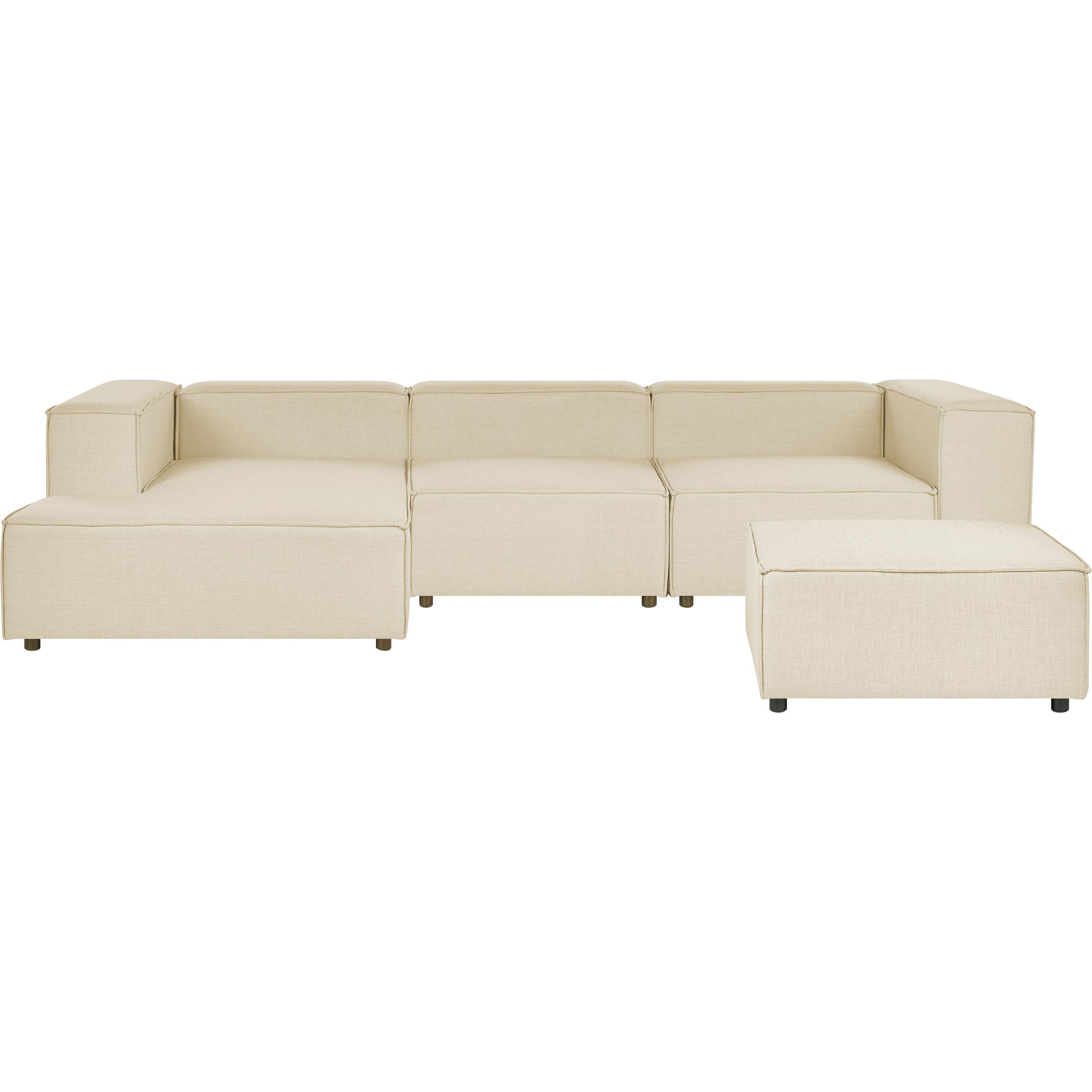 Beliani, Sofa, Aprica (Ecksofa)