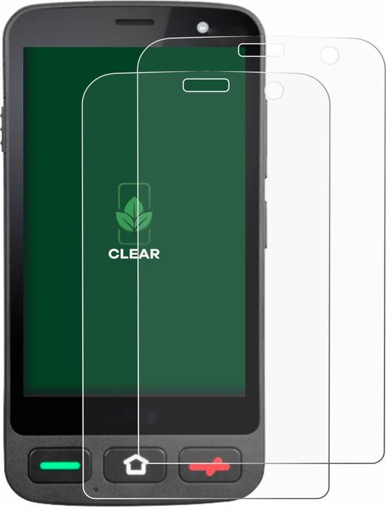 Produktbild ScreenLeaf Schutzfolie nachhaltiger Displayschutz Displayschutzfolie Folie Klar Transparent (2 Stück, Brondi Amico)