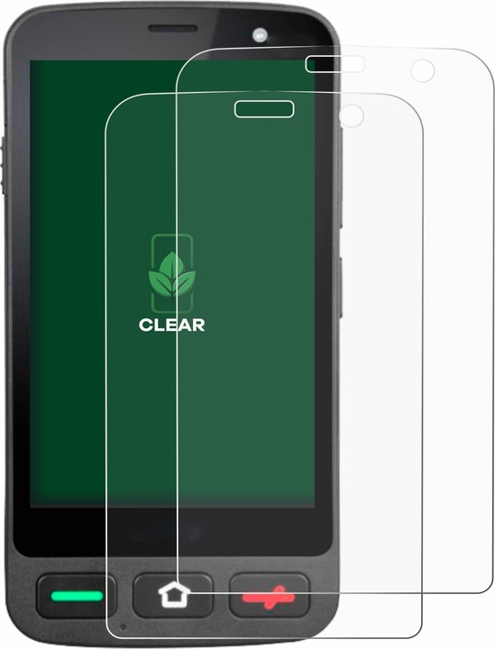 Actual product image ScreenLeaf Protective film sustainable screen protector screen protector film clear transparent (2 Piece, Brondi Amico)