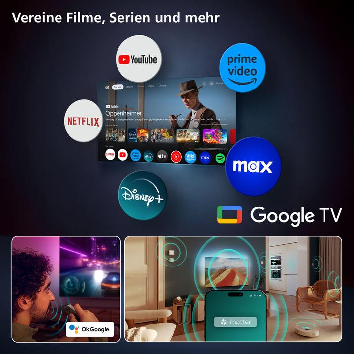 Productafbeelding Philips 42OLED810/12 (42", OLED810, OLED, 4K, 2025)
