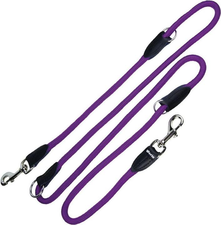 Gloria Hundeleine 1.2 x 200 cm Lila (Chien, Promenade)