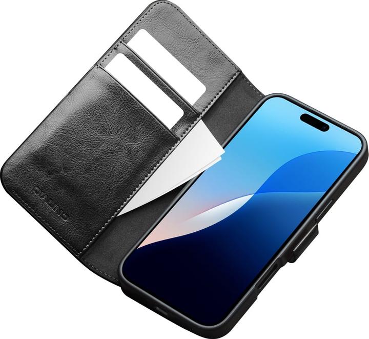 Produktbild QiAlino Hülle Flip mit magnetischem Verschluss (Apple iPhone 16 Pro)