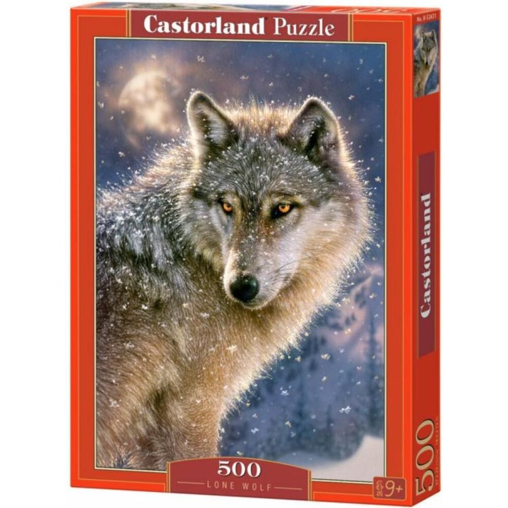 Castorland Lone Wolf, Puzzle 500 Teile (500 Teile)