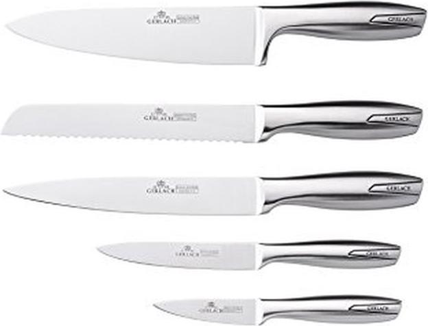 Produktbild Gerlach Jerlach Modern Messer in Schwarz 5-tlg. im Block.