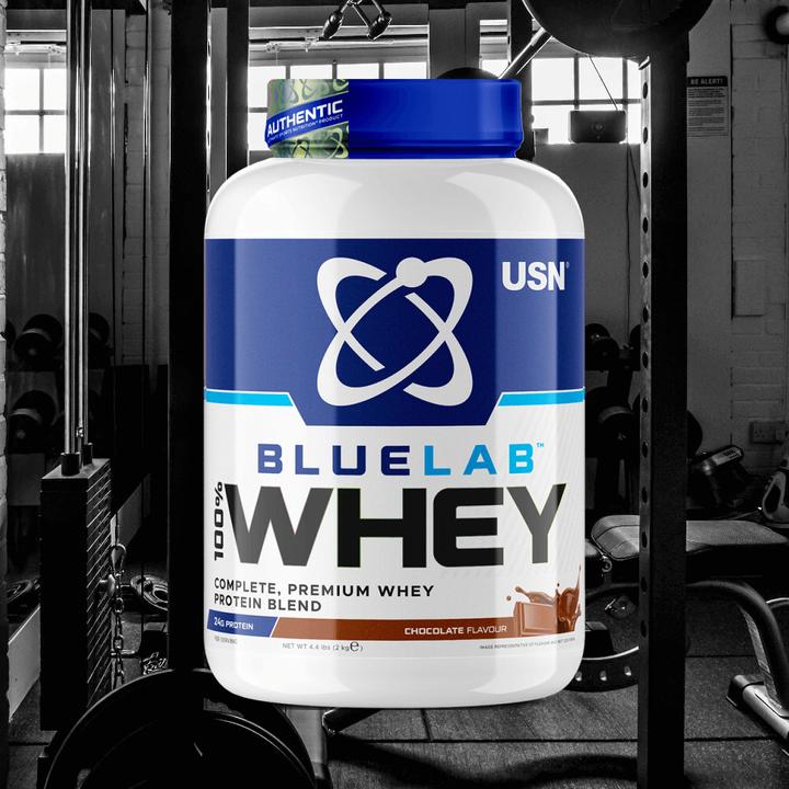 Actual product image USN Blue Lab 100% Whey Protein (Chocolate, 1 x, 2000 g)