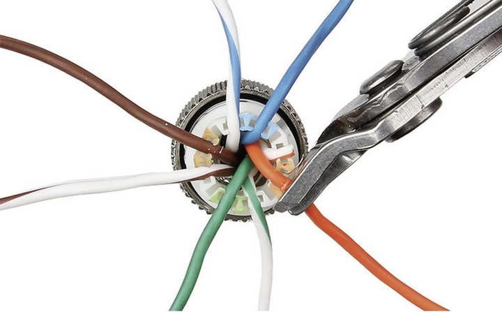 Actual product image Elbro MetzConnect Cable Connector,Cat.7 Raw CableA / Class FA For the connection, extension, reparatu...
