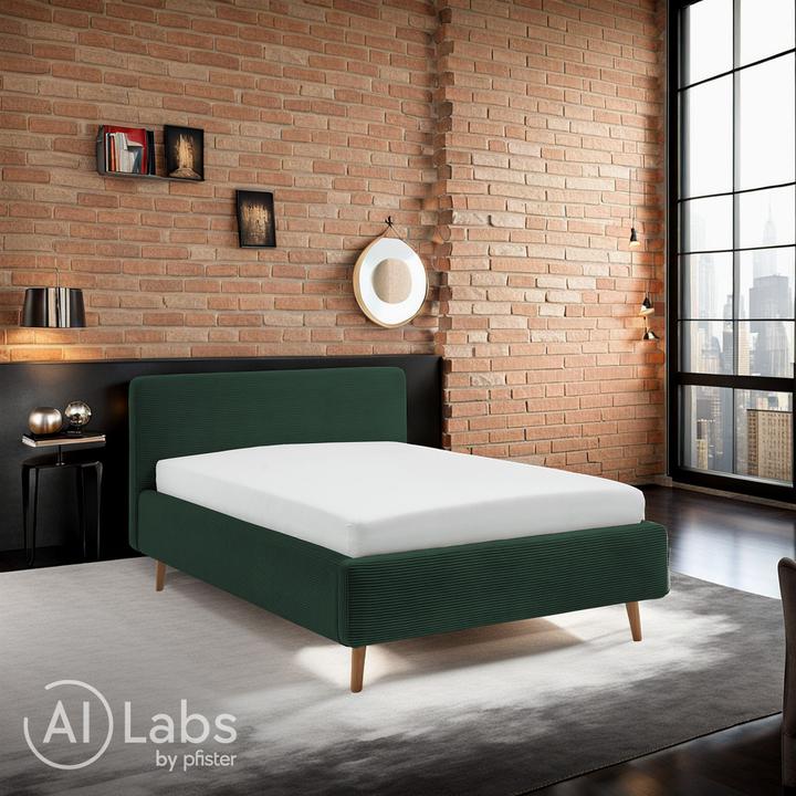 Actual product image Meise Möbel Mattis upholstered bed with bed base (140 x 200)