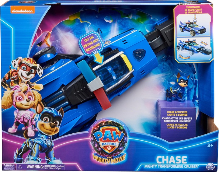 Actual product image Spin Master Paw Patrol The Movie Deluxe Chase