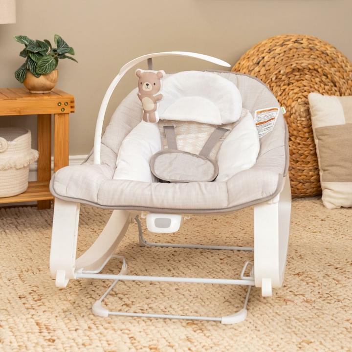 Produktbild Ingenuity Baby-Liegestuhl Weiss Grau