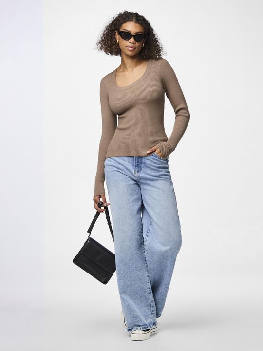 Produktbild Pieces Pcmira Ls U-Neck Knit Noos Bc (M)