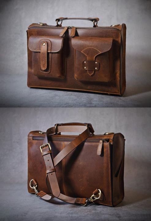 Immagine prodotto Only-Bags.Store Borsa in pelle, borsa a tracolla, borsa a manico alto, regalo di Natale