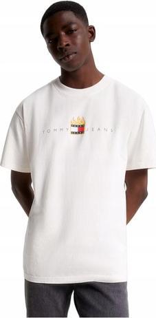 Image du produit Tommy Hilfiger T-shirt Tjm Rlx Linear Fire Flag pour homme (M)