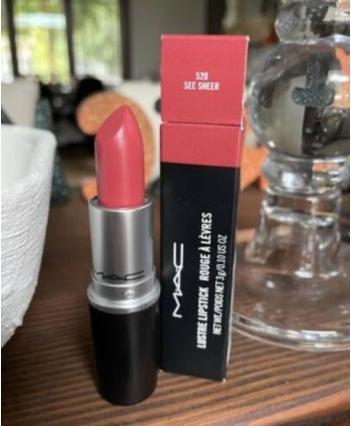 Produktbild MAC Cosmetics Lusterglass Lipstick (520 See Sheer)