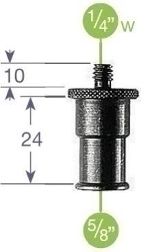 Produktbild Manfrotto 5 8 auf 1 4 (Stativadapter)