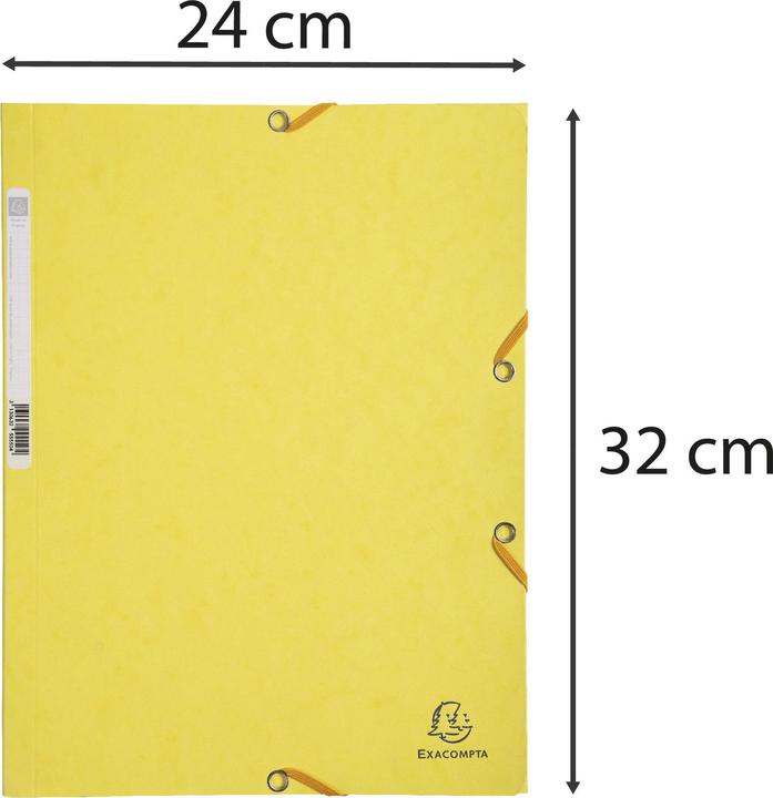 Image du produit Exacompta Chemise A4 - 3 rabats (A4, 1x)