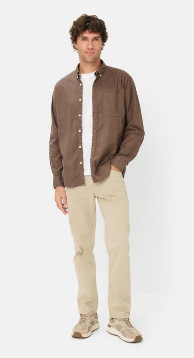 Immagine prodotto Camel Active Langarm Hemd aus Leinen-Baumwoll-Mix (M)