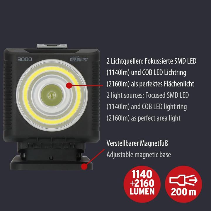 Produktbild Brennenstuhl HL 3000 (2160 lm)
