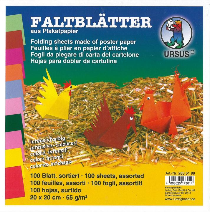 Image du produit Ursus Dépliants (20 x 20 cm, 65 g/m²)