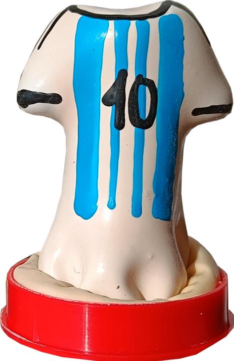Produktbild Erco Scherzkondom „Fussballtrikot“ Handbemalt, Weiss, 1 Stück (1 Stk.)