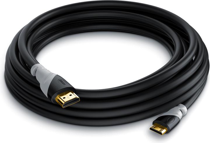 Produktbild CSL mimi HDMI Kabel 2.0 - 4k 60Hz Ultra HD - Full HD - 3D - Ethernet - 1080p 2160p - 3 fach geschirmt (10 m, HDMI, 2.0)