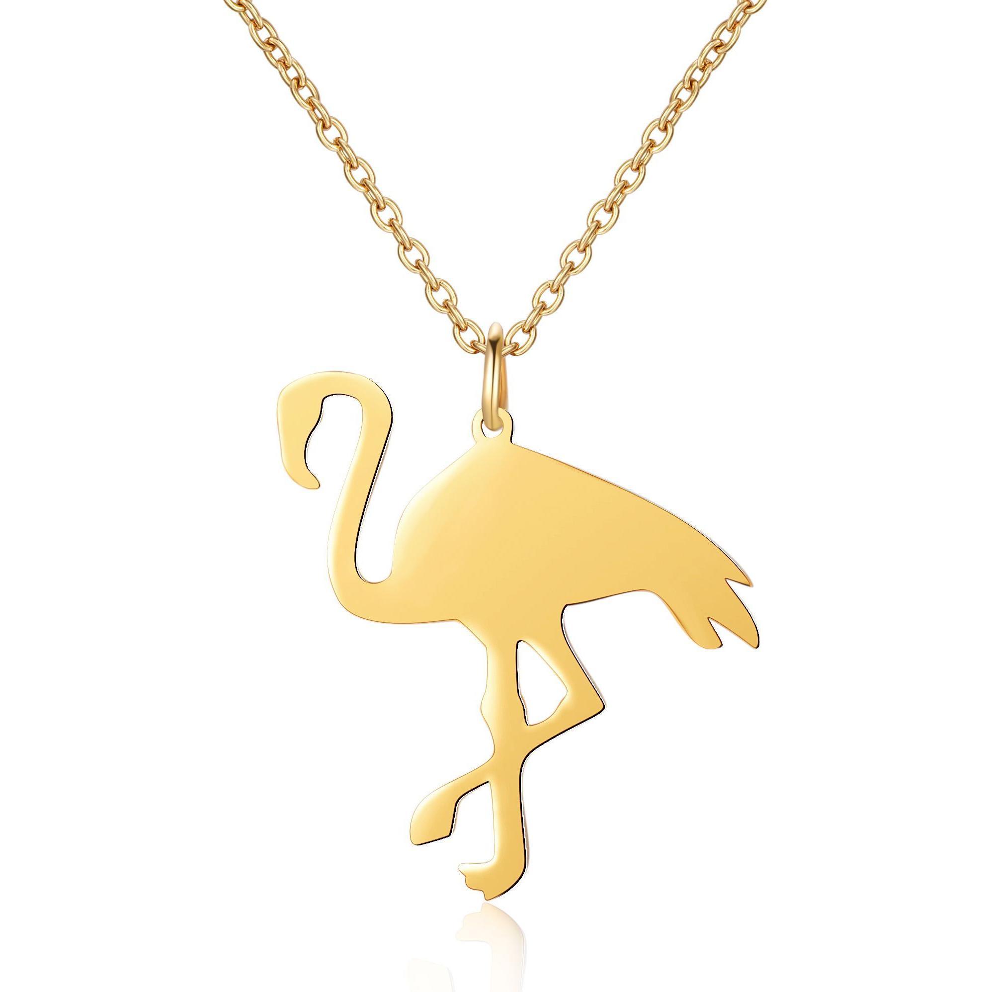 Ailoria, Halsschmuck, Flamant, (Edelstahl)