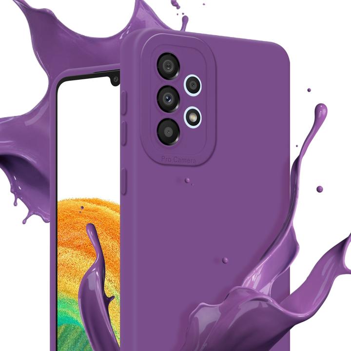 Produktbild Cadorabo Hülle für Samsung Galaxy A72 4G / 5G im TPU Fluid LM162 Style (Samsung Galaxy A72, Samsung Galaxy A72 5G)