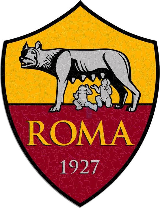 Produktbild Iconic AS Roma - Logo - Holz Puzzle Grösse M (270 Teile) (270 Teile)
