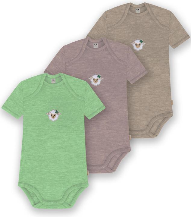 Beige, Rosa, Grün