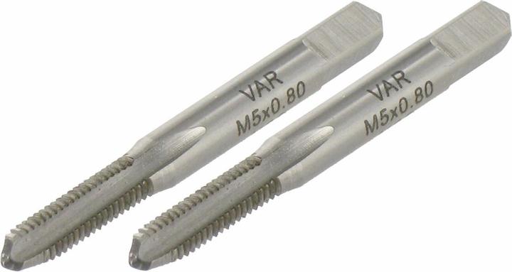 Produktbild VAR Handgewindebohrer 2 Stück M5 x 0.8 mm CD-04100-05
