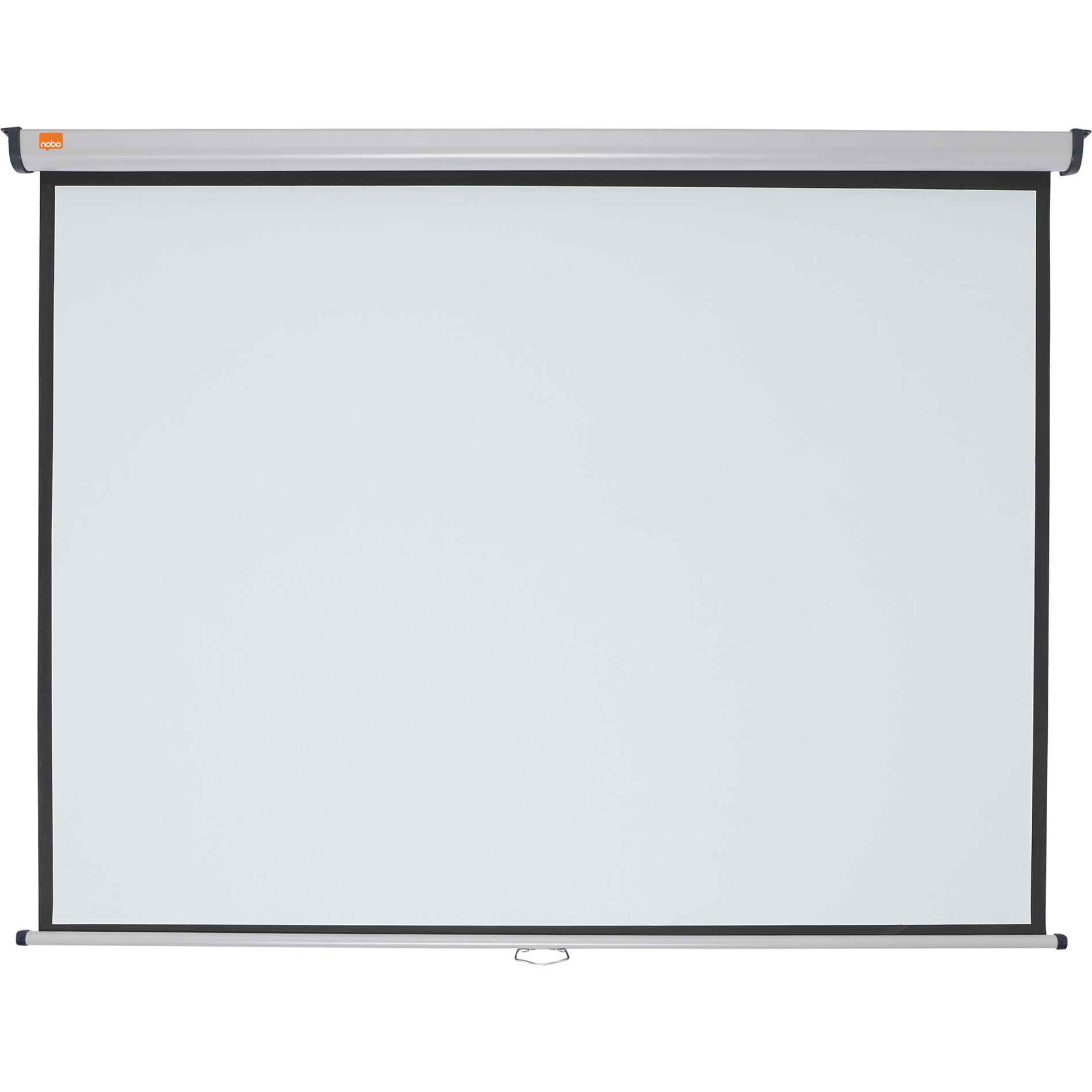 Thumbnail - Nobo Wall Mounted Projection Screen 2000x1350mm (90.55", 16:10), Leinwand, Grau