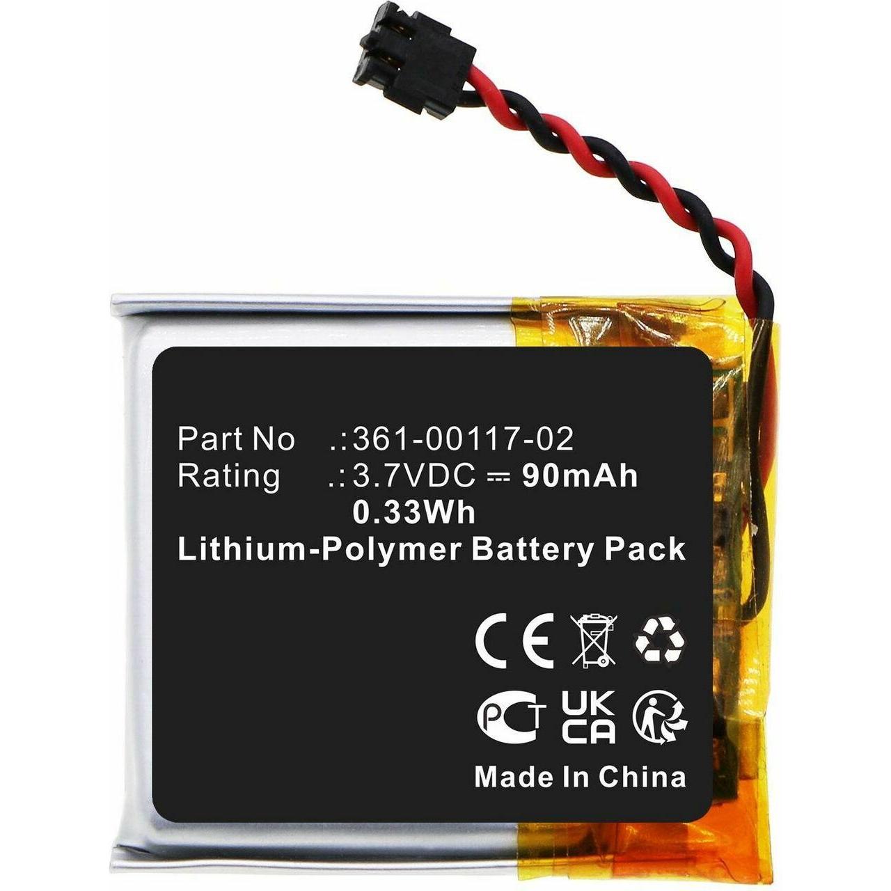 Thumbnail - CoreParts Battery for Garmin Smartwatch, Uhrenarmband