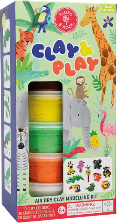 Produktbild ‎Floss & Rock Jungle Clay & Play (50P6137)