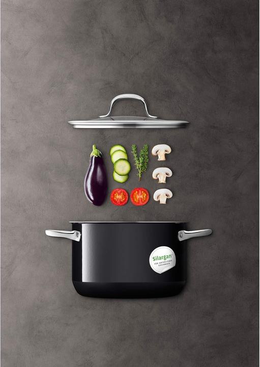 Actual product image Silit m.D.24cm Passion Black (Pot, 24 x 32 cm)