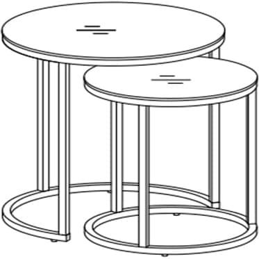 Actual product image AC Design Alisma (Ø 35 x 42 cm, Ø 45 x 50 cm)