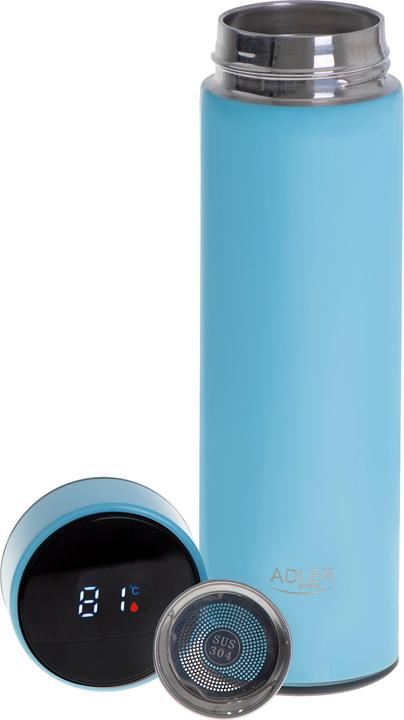 Actual product image Adler Termos z led AD 4506bl niebieski (0.47 l)