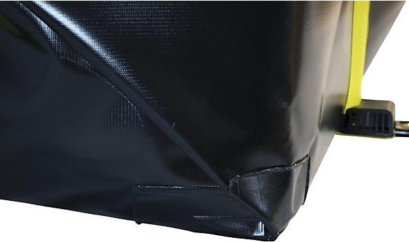 Actual product image Justrite QuickBerm® Plus folding tray