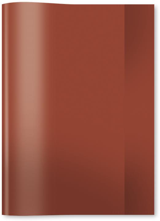 Actual product image HERMA Booklet protector, DIN A4, made of PP, transparent-brown (A4)