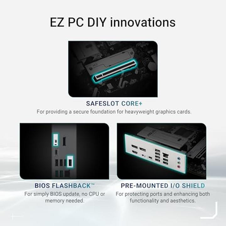 Actual product image ASUS PRIME B840M-A-CSM (AM5, AMD B840, mATX)