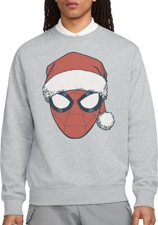 Produktbild Spiderman Sweatshirt meliert weihnachtliches Design (S)