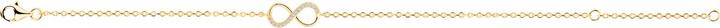 Immagine prodotto Lara Bracciale Placcato Oro - Zirconia - Infinite (LAITONOR)
