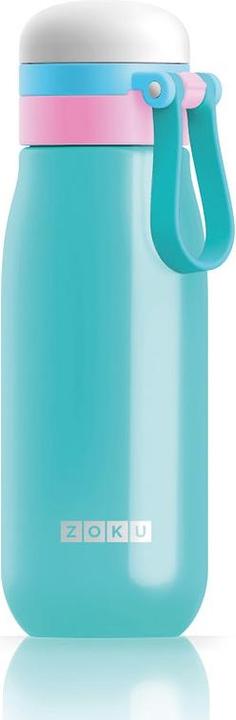 Image du produit ZOKU Gourde en acier inoxydable pour enfants Ultralight 500ml Teal (0.50 l)