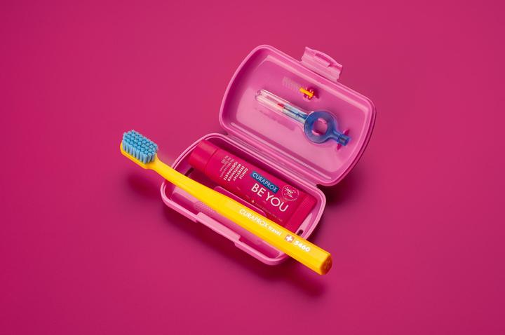Curaprox Travel Set Pink (Soft, 1 x)