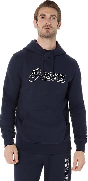 Actual product image ASICS Performance Asics Logo Oth Hoodie Midnight/Birch Man (L)